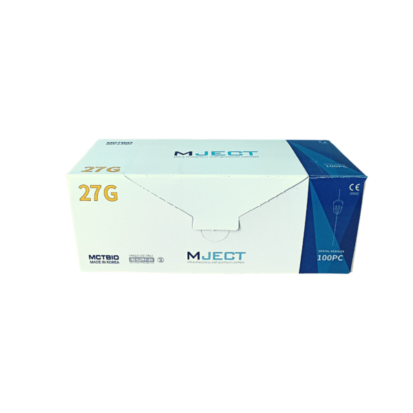 agujas dentales mject 27G
