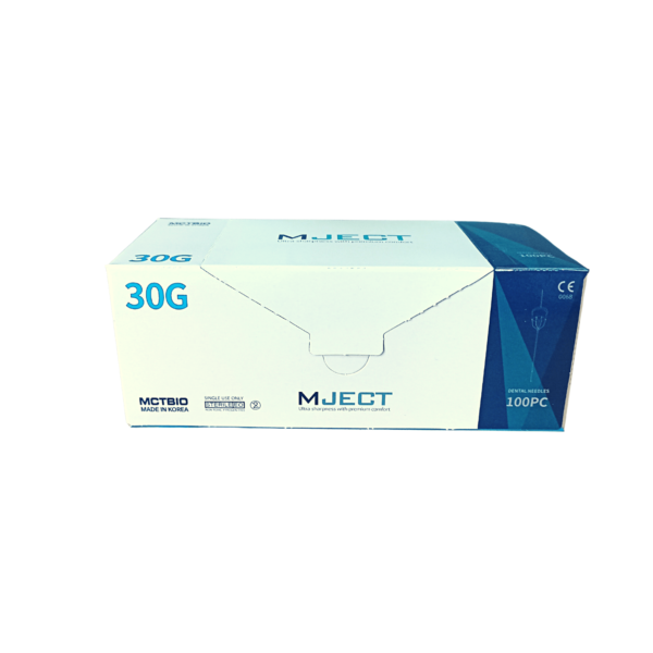 agujas dentales mject 30g