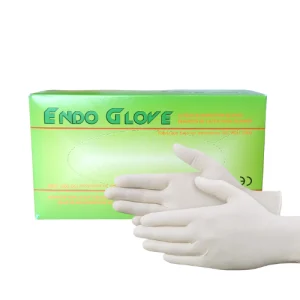 guantes látex endoglove blanco