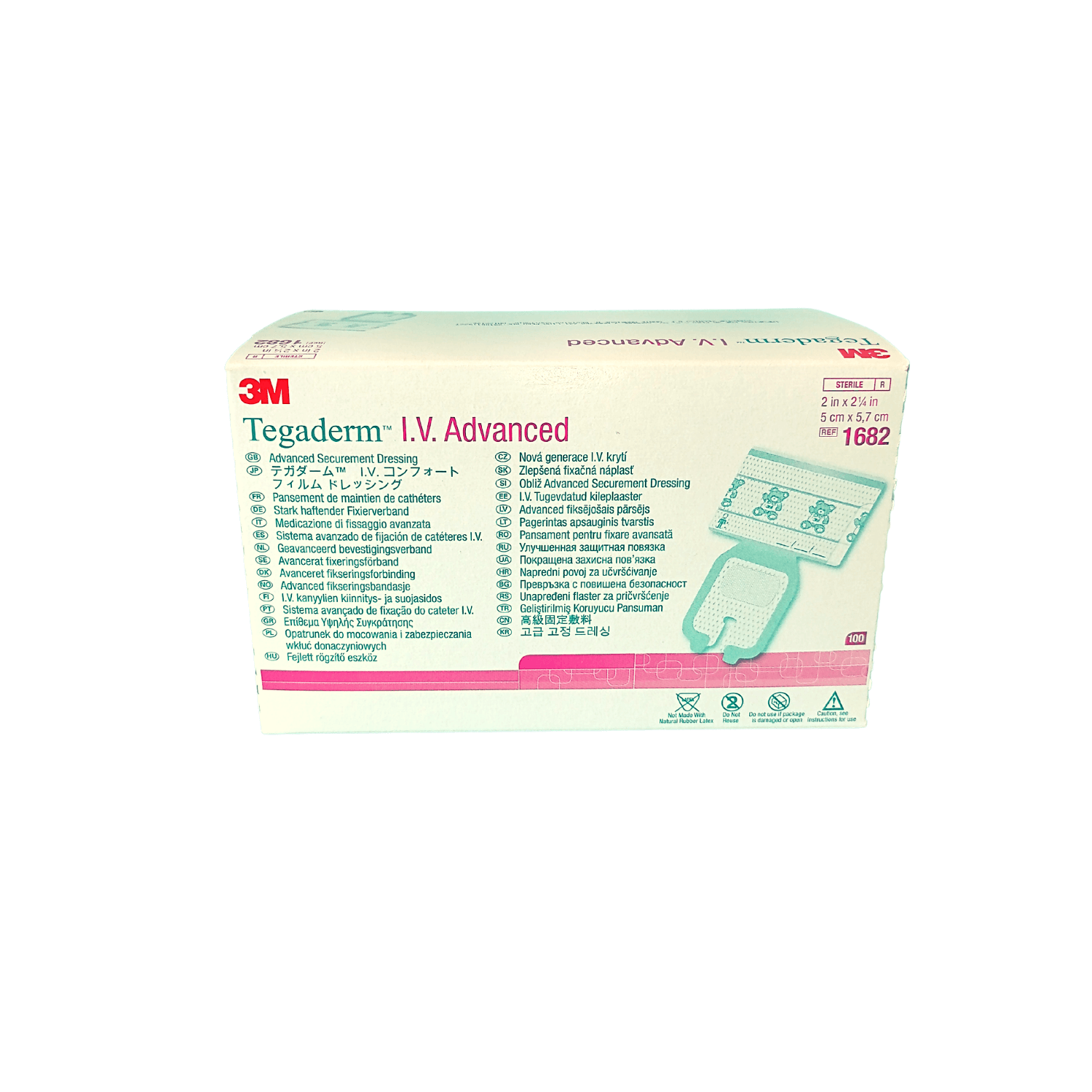 Apósito de sujeción Tegaderm I.V. Advanced 3M PROSEMEDIC