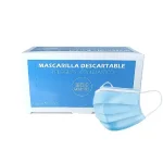 mascarilla descartable 3 pliegues