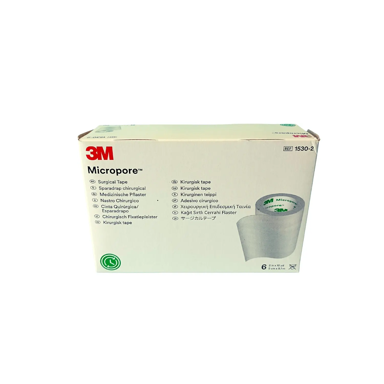 Esparadrapo Papel Ecopore Medida 2,5 cm x 9,20 m